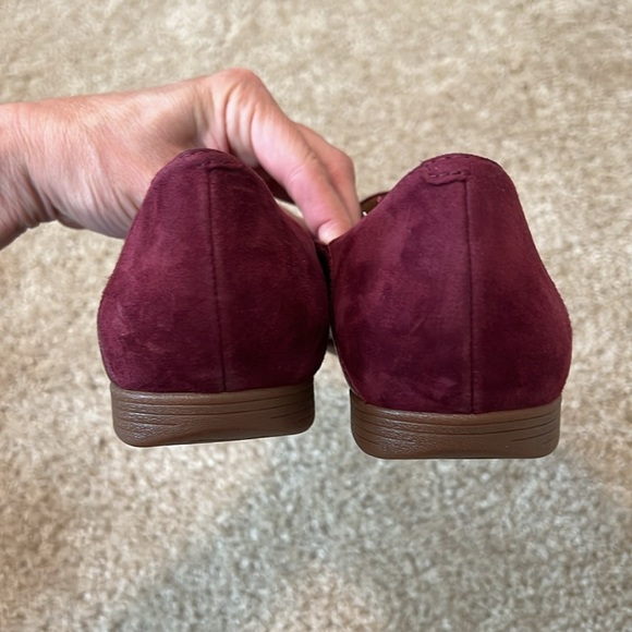 Dansko lace wine glazed leather red leather round toe size 37 - Picture 7 of 9